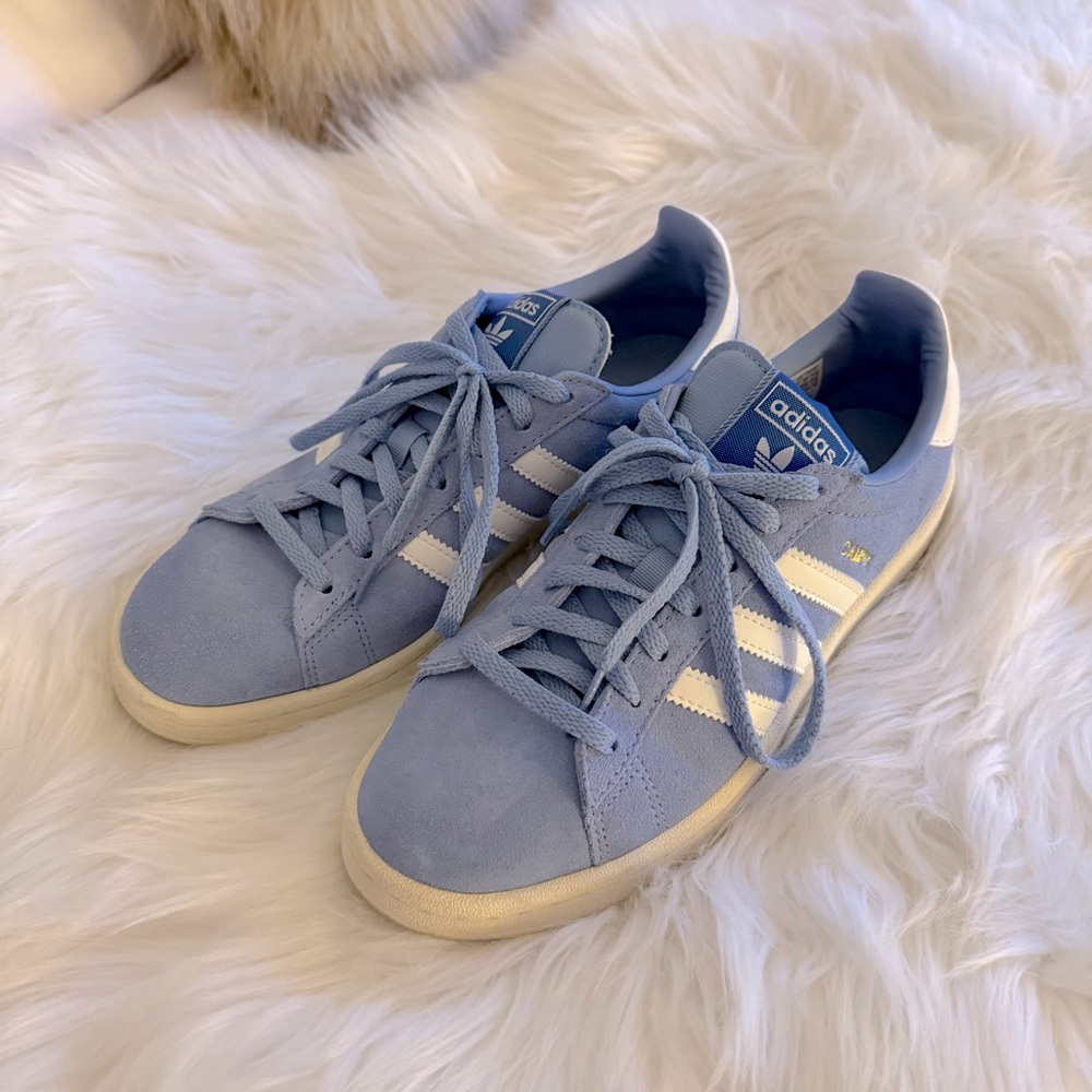 Adidas Original Campus Light Blue Suede | US 6.5